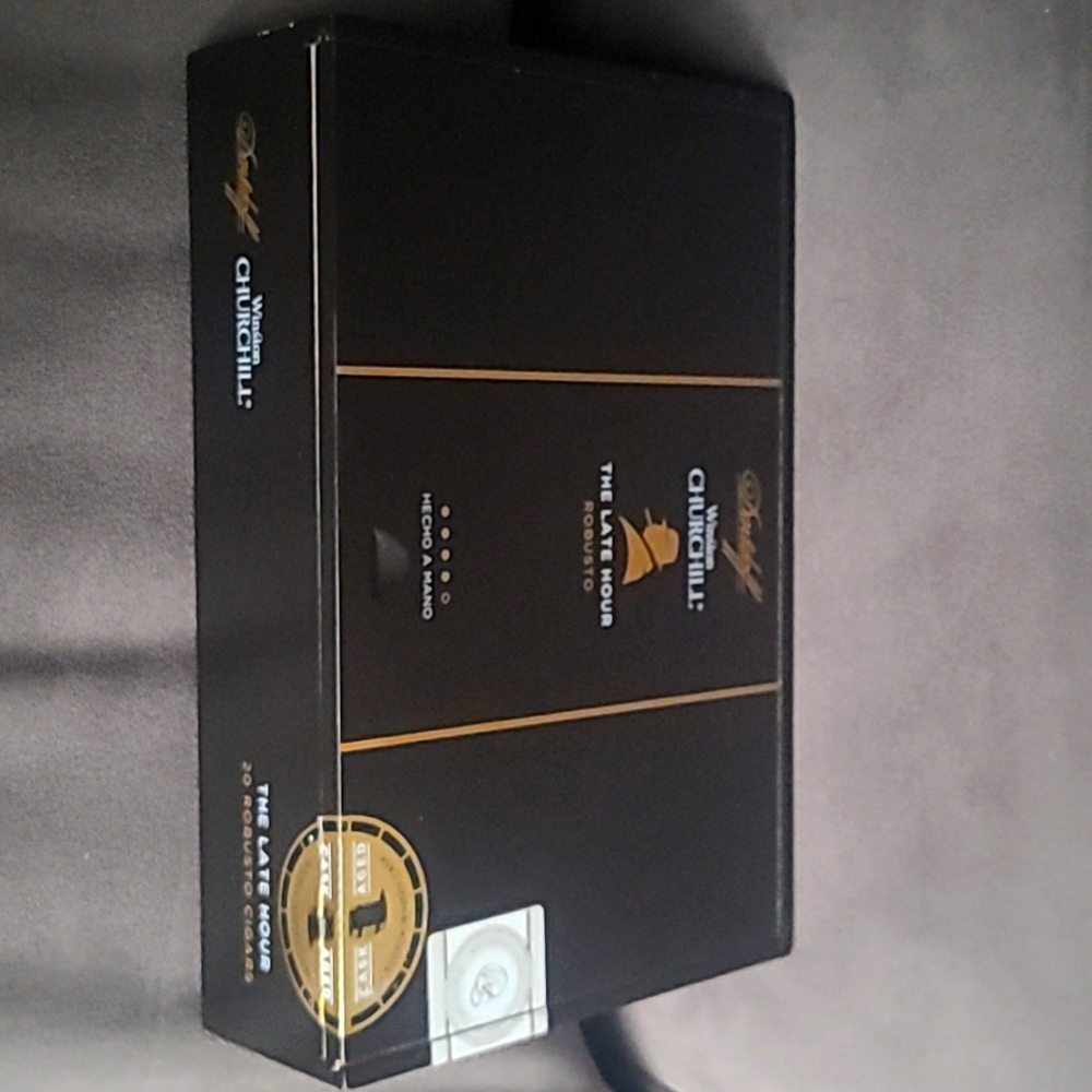 Davidoff The Late Hour cigar box (empty)